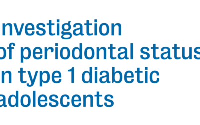 Investigation of periodontal status in type 1 diabetic adolescents